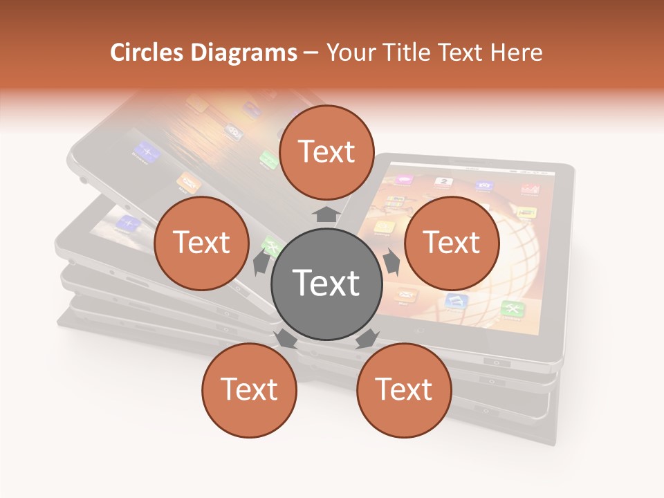 Organizer Digitally Digital PowerPoint Template