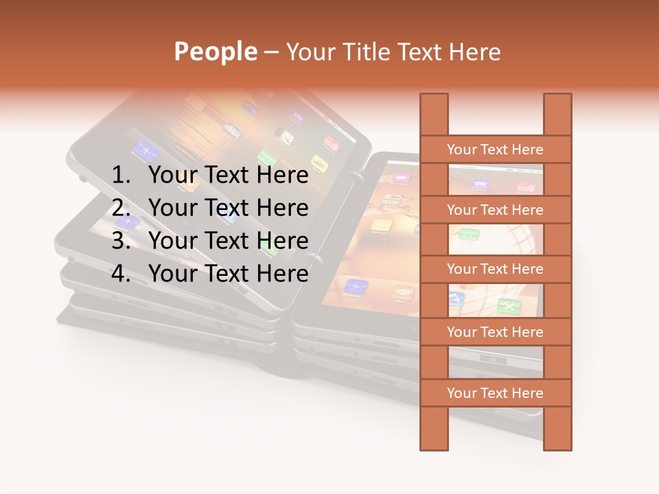 Organizer Digitally Digital PowerPoint Template