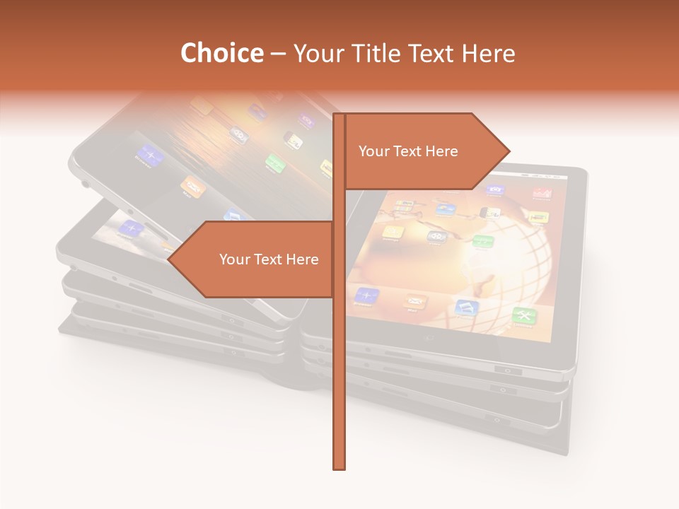 Organizer Digitally Digital PowerPoint Template