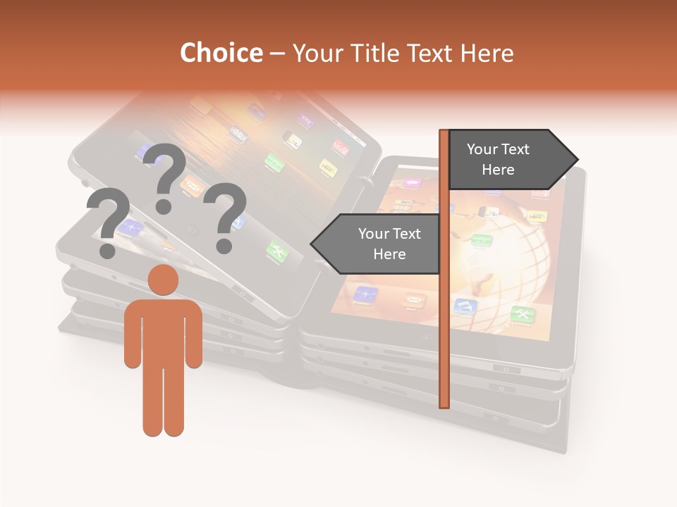Organizer Digitally Digital PowerPoint Template