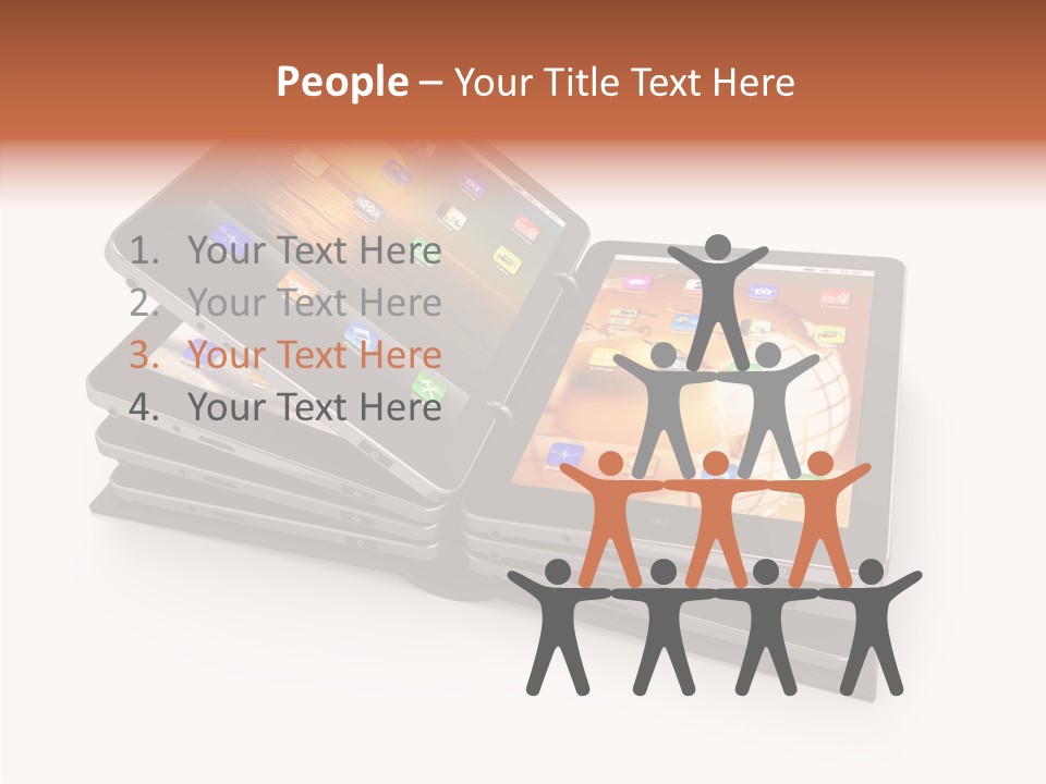 Organizer Digitally Digital PowerPoint Template