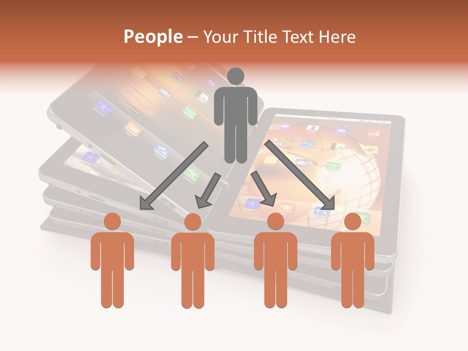 Organizer Digitally Digital PowerPoint Template