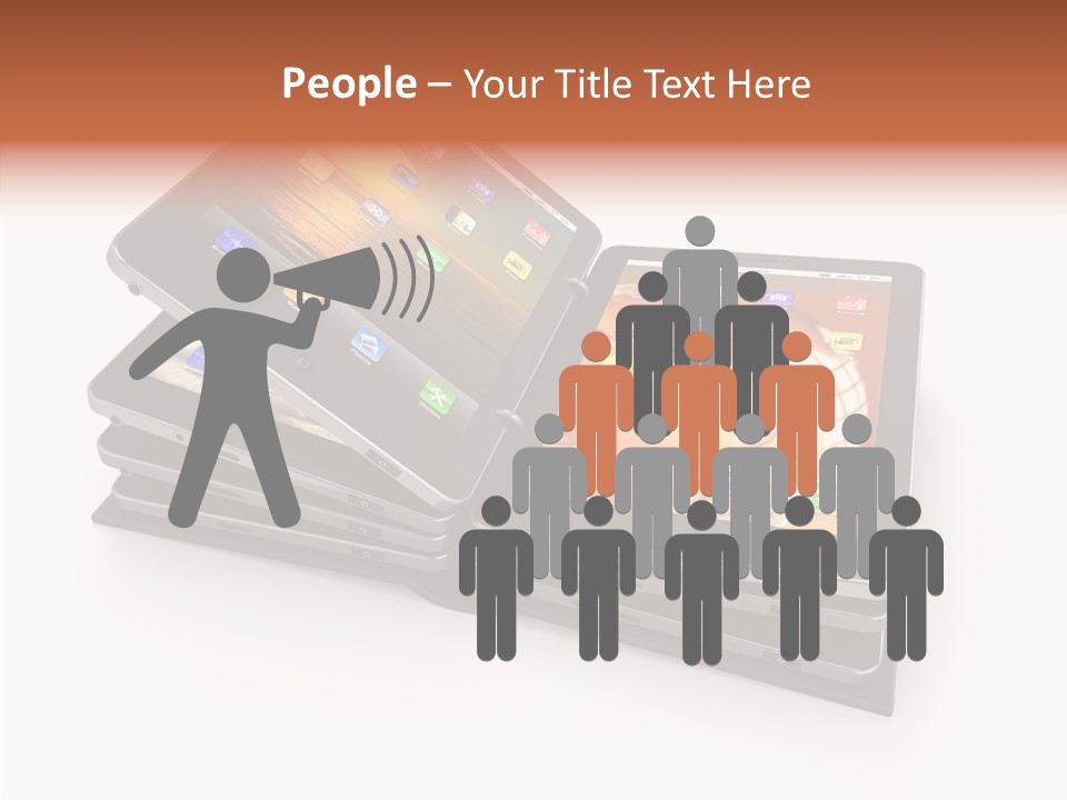 Organizer Digitally Digital PowerPoint Template