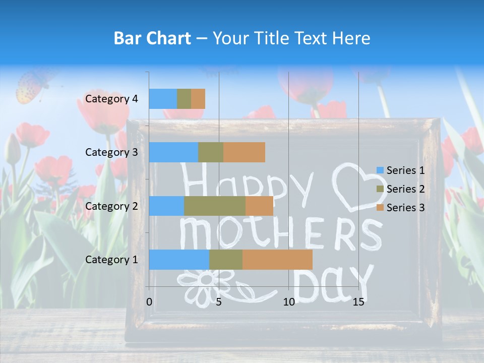 Floral Card Butterfly PowerPoint Template