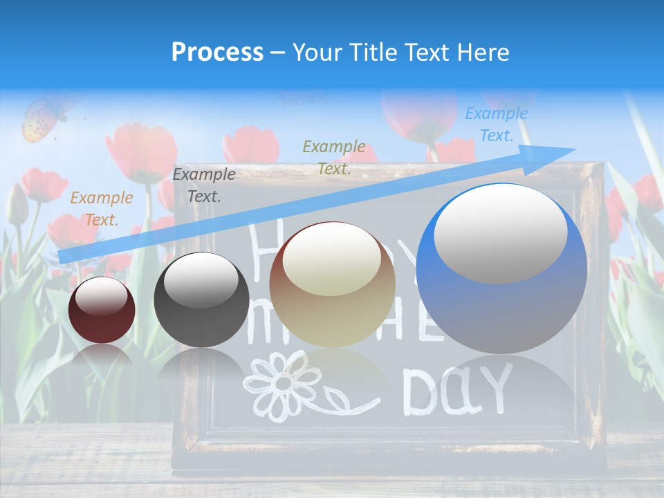 Floral Card Butterfly PowerPoint Template