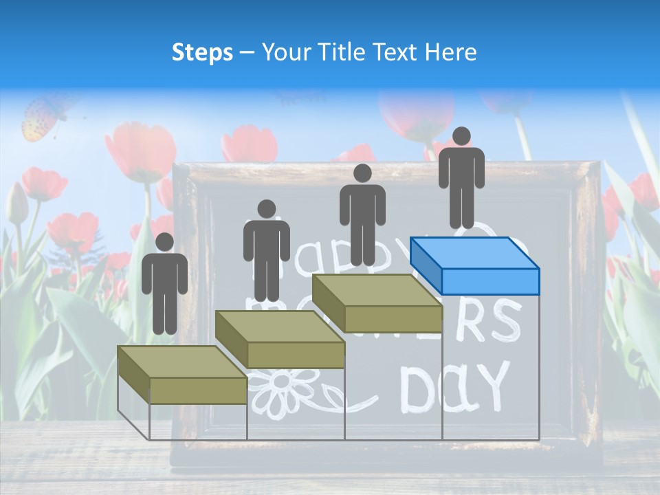 Floral Card Butterfly PowerPoint Template