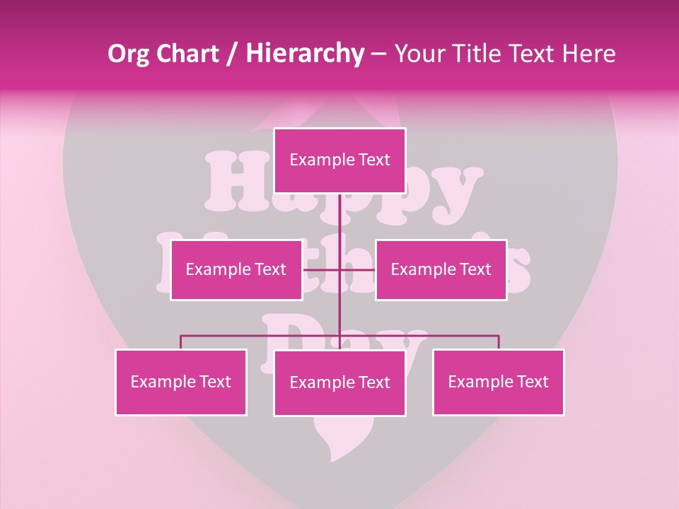 Pink Polka Dot Heart Shape PowerPoint Template
