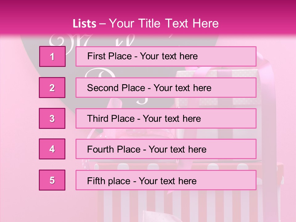 Treasure Gift Special PowerPoint Template