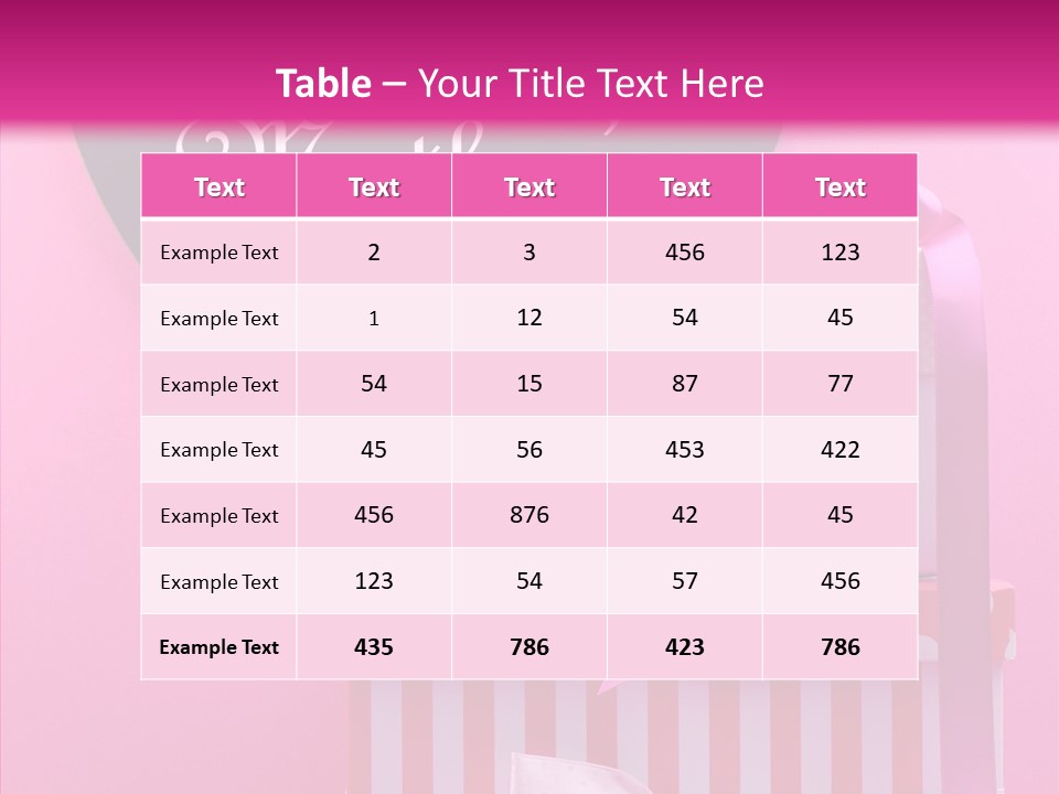 Treasure Gift Special PowerPoint Template