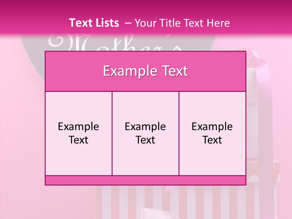Treasure Gift Special PowerPoint Template