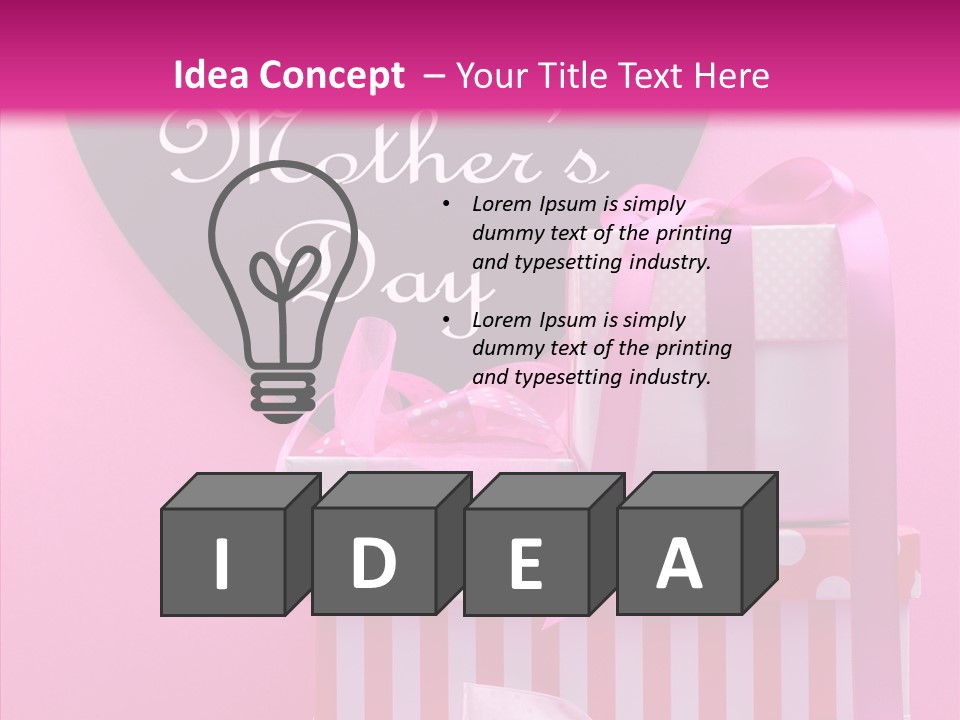 Treasure Gift Special PowerPoint Template