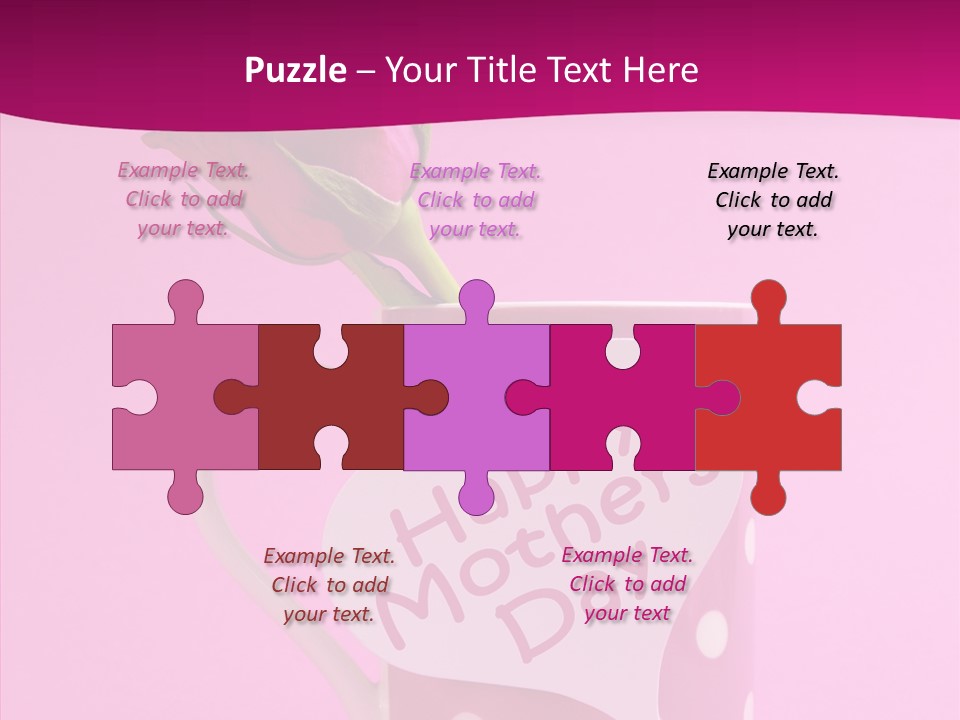 Mummy Treasure Polka Dot PowerPoint Template