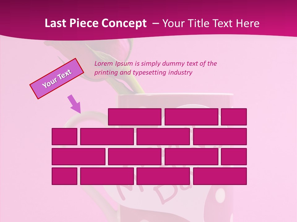 Mummy Treasure Polka Dot PowerPoint Template