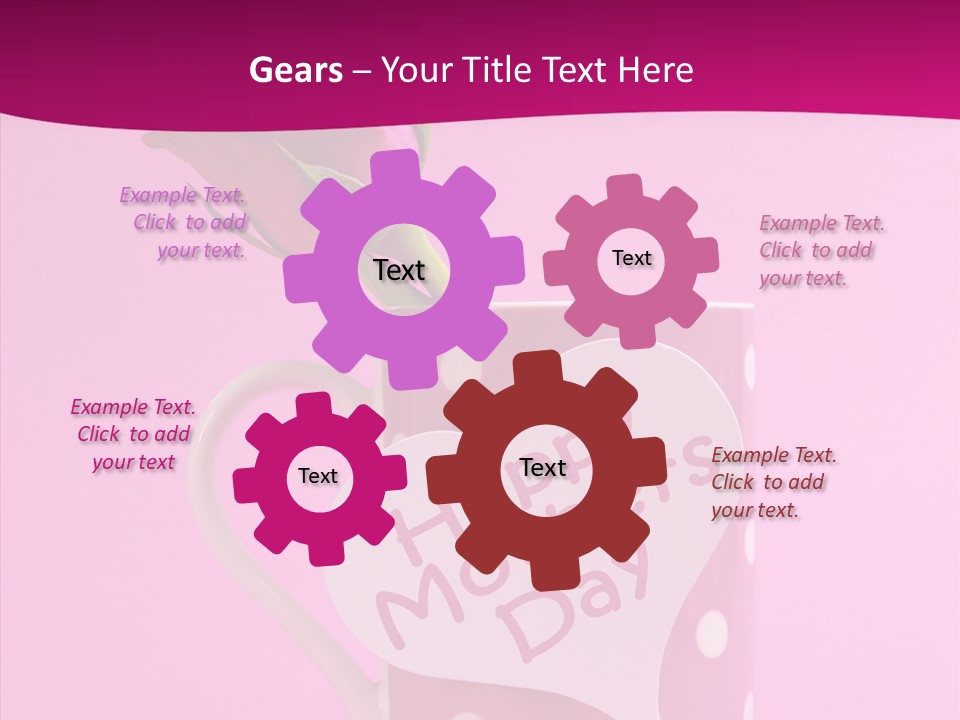 Mummy Treasure Polka Dot PowerPoint Template