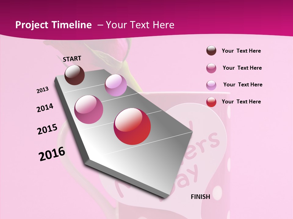 Mummy Treasure Polka Dot PowerPoint Template