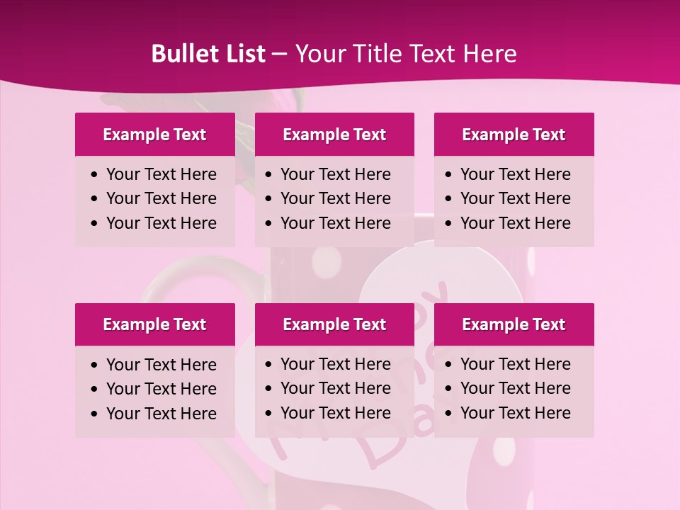 Mummy Treasure Polka Dot PowerPoint Template