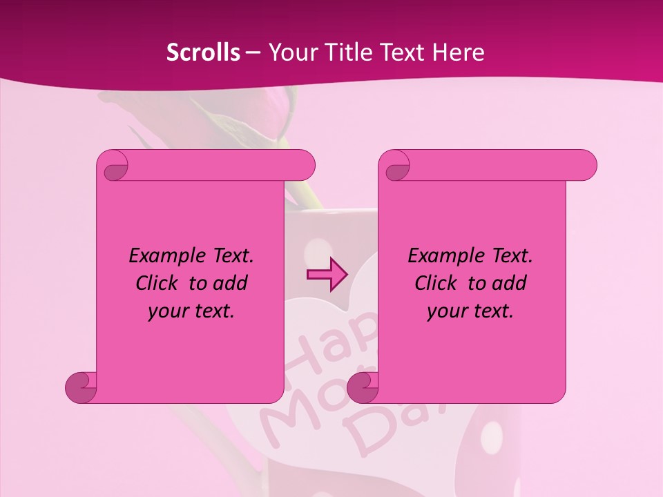 Mummy Treasure Polka Dot PowerPoint Template