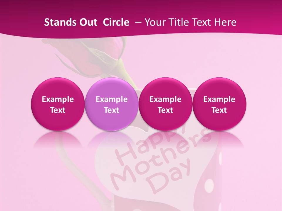 Mummy Treasure Polka Dot PowerPoint Template