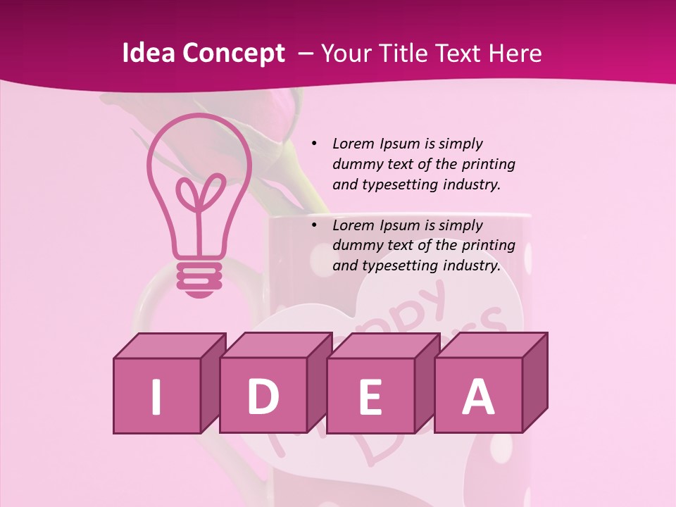 Mummy Treasure Polka Dot PowerPoint Template