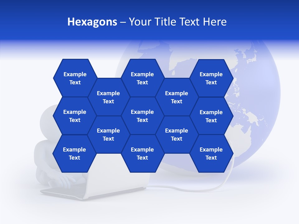 Small Earth People PowerPoint Template