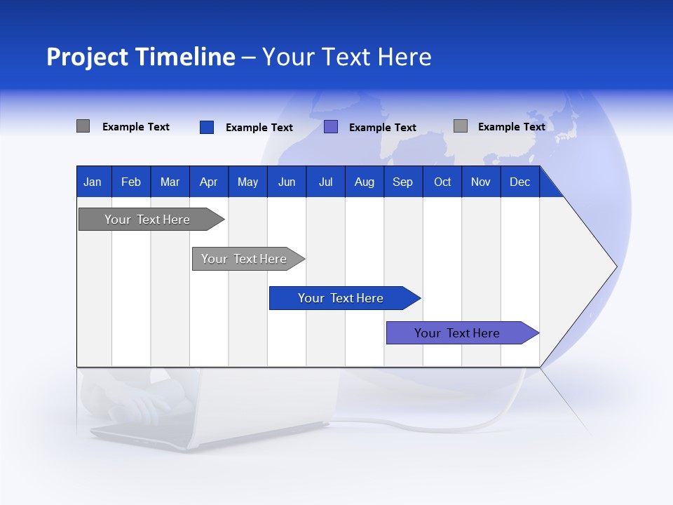 Small Earth People PowerPoint Template