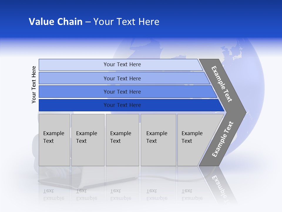 Small Earth People PowerPoint Template