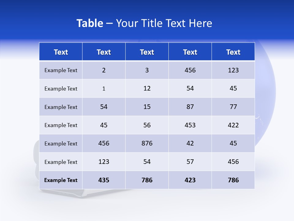 Small Earth People PowerPoint Template