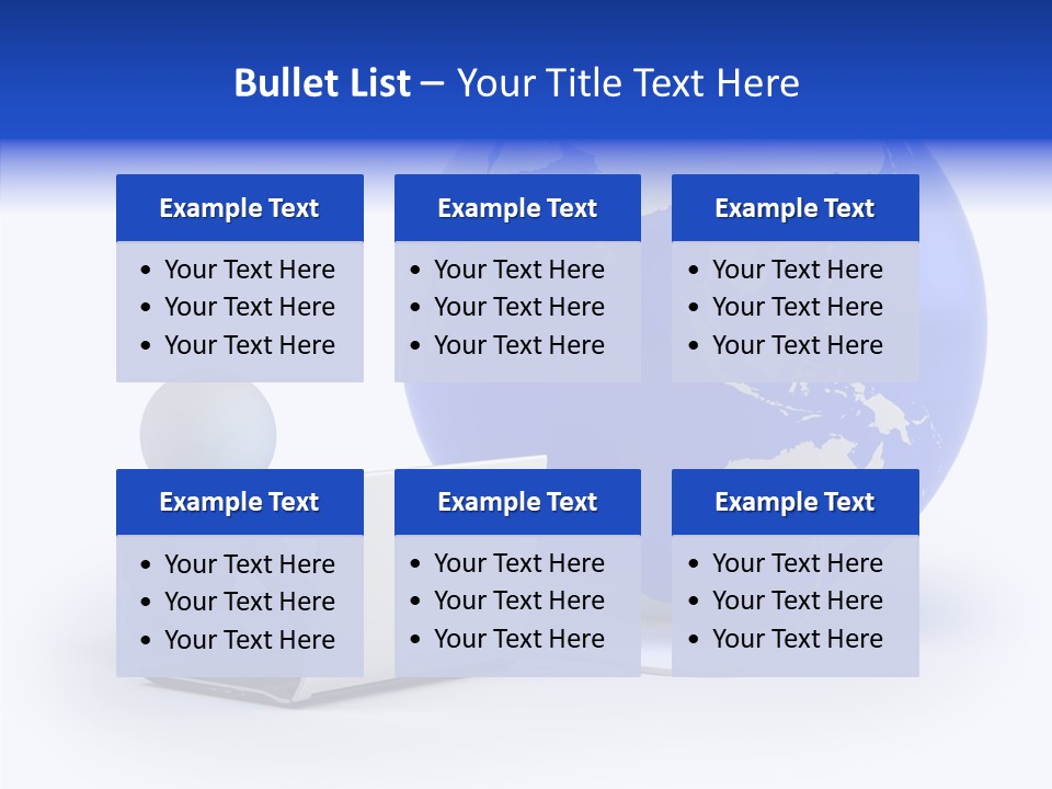 Small Earth People PowerPoint Template