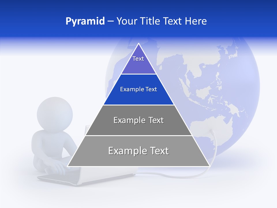 Small Earth People PowerPoint Template