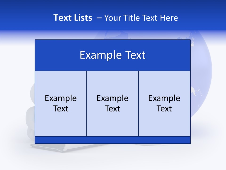 Small Earth People PowerPoint Template