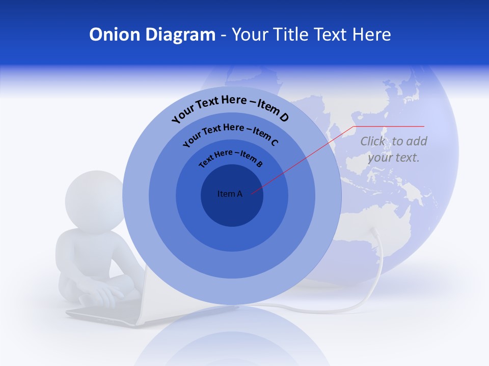 Small Earth People PowerPoint Template