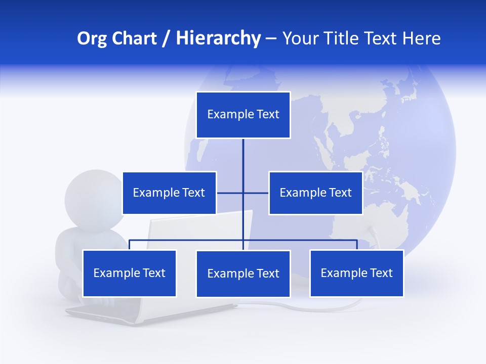 Small Earth People PowerPoint Template