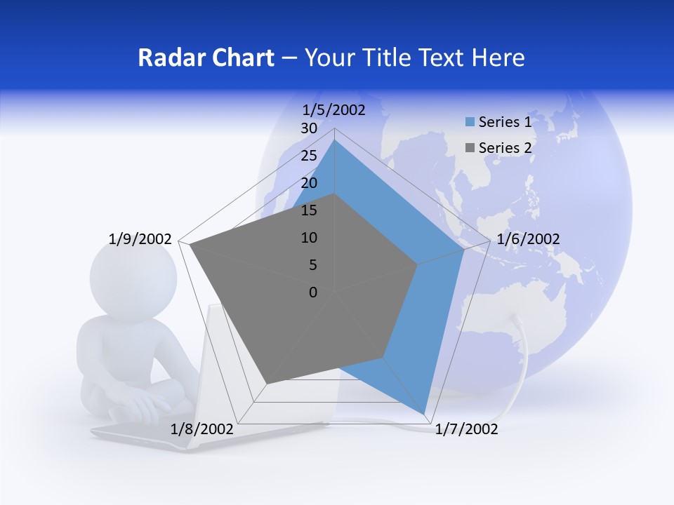 Small Earth People PowerPoint Template