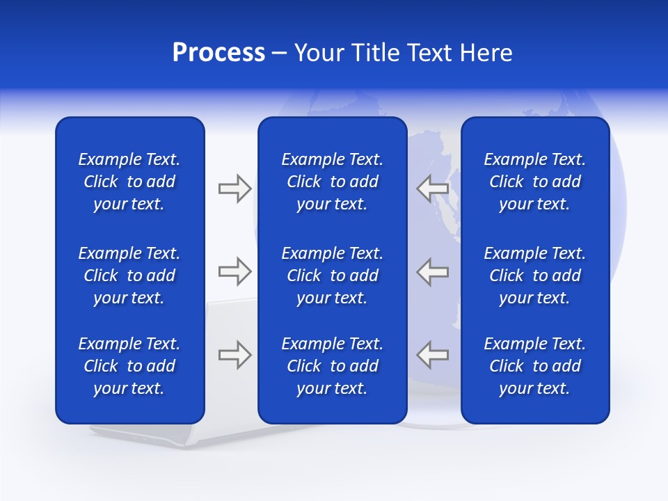 Small Earth People PowerPoint Template