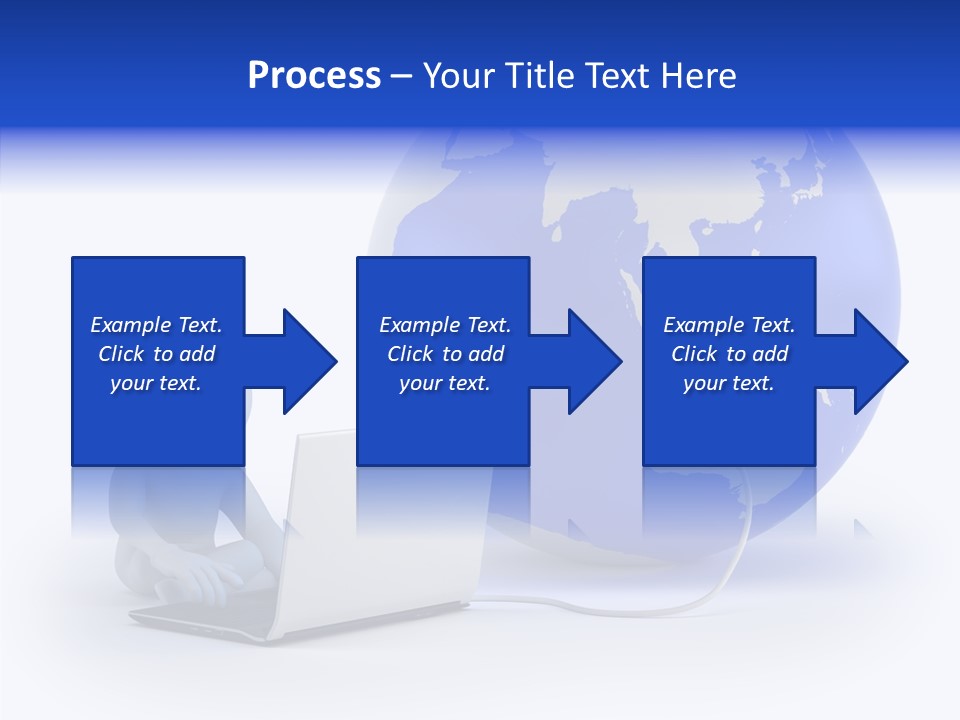 Small Earth People PowerPoint Template