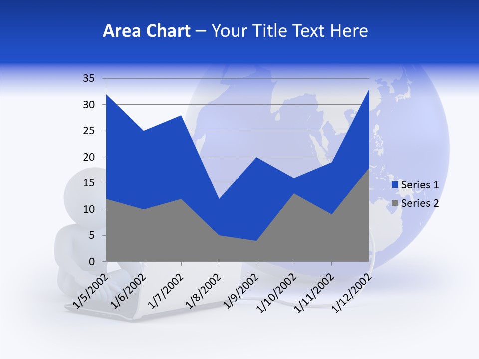 Small Earth People PowerPoint Template