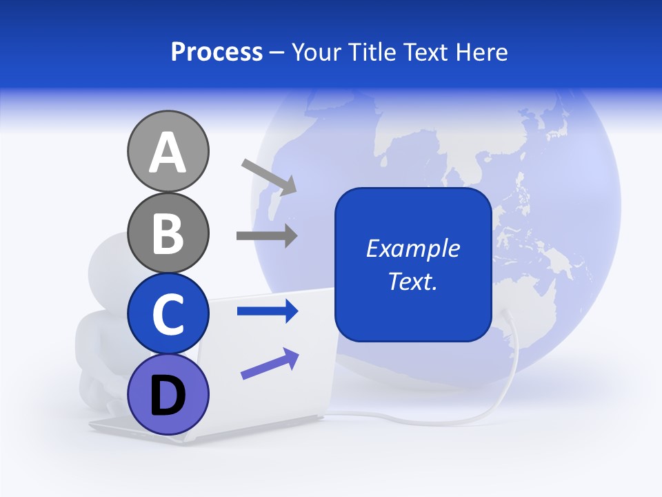 Small Earth People PowerPoint Template
