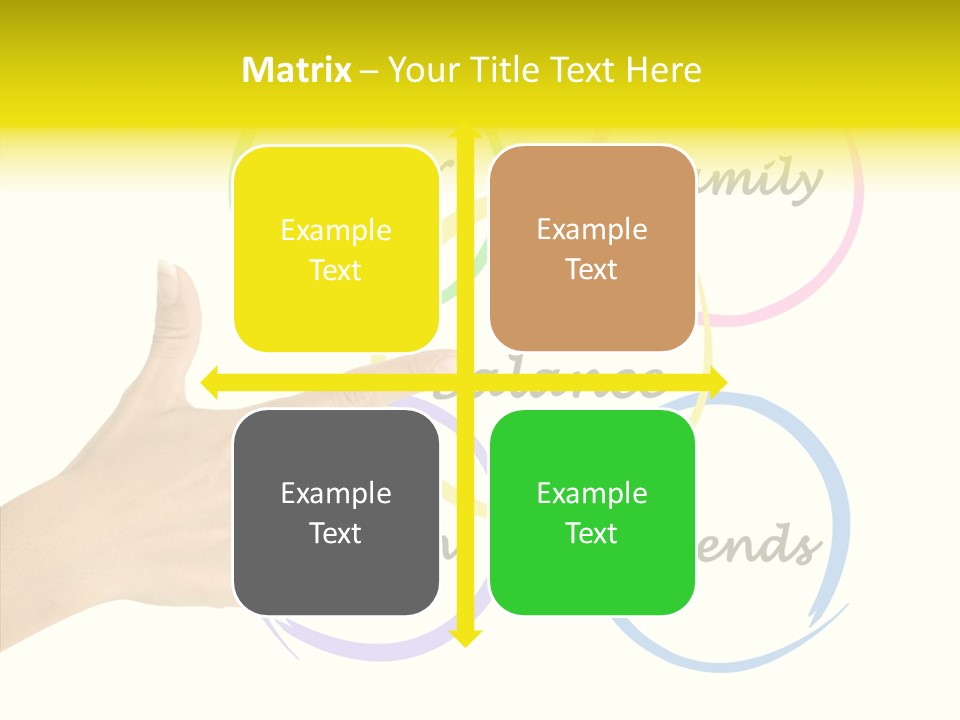 Arm Career Life PowerPoint Template