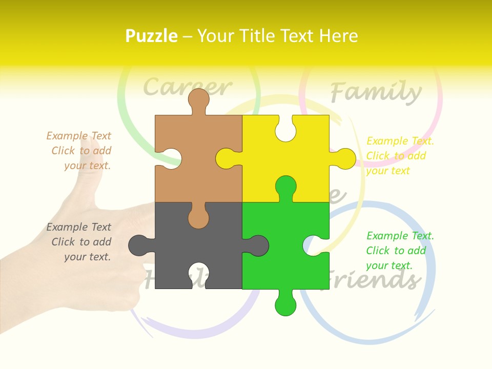 Arm Career Life PowerPoint Template