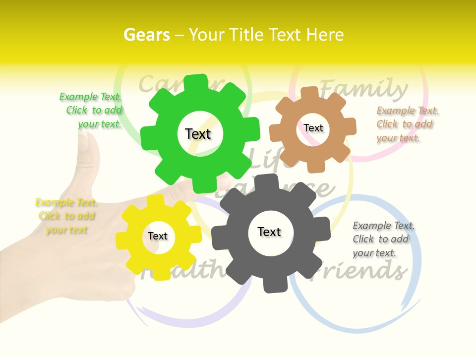 Arm Career Life PowerPoint Template