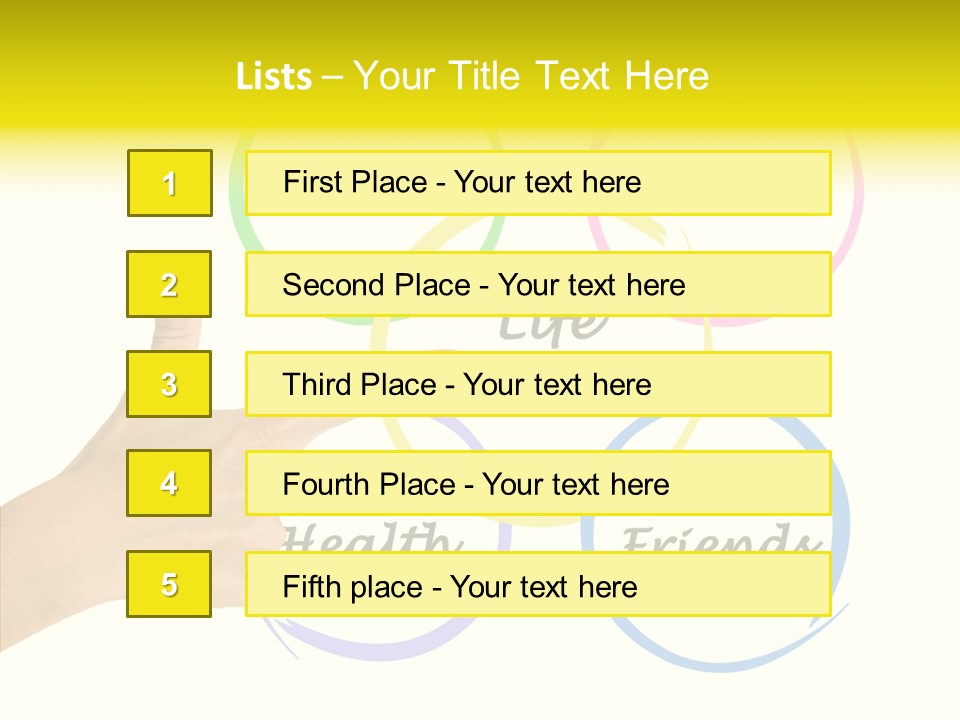 Arm Career Life PowerPoint Template