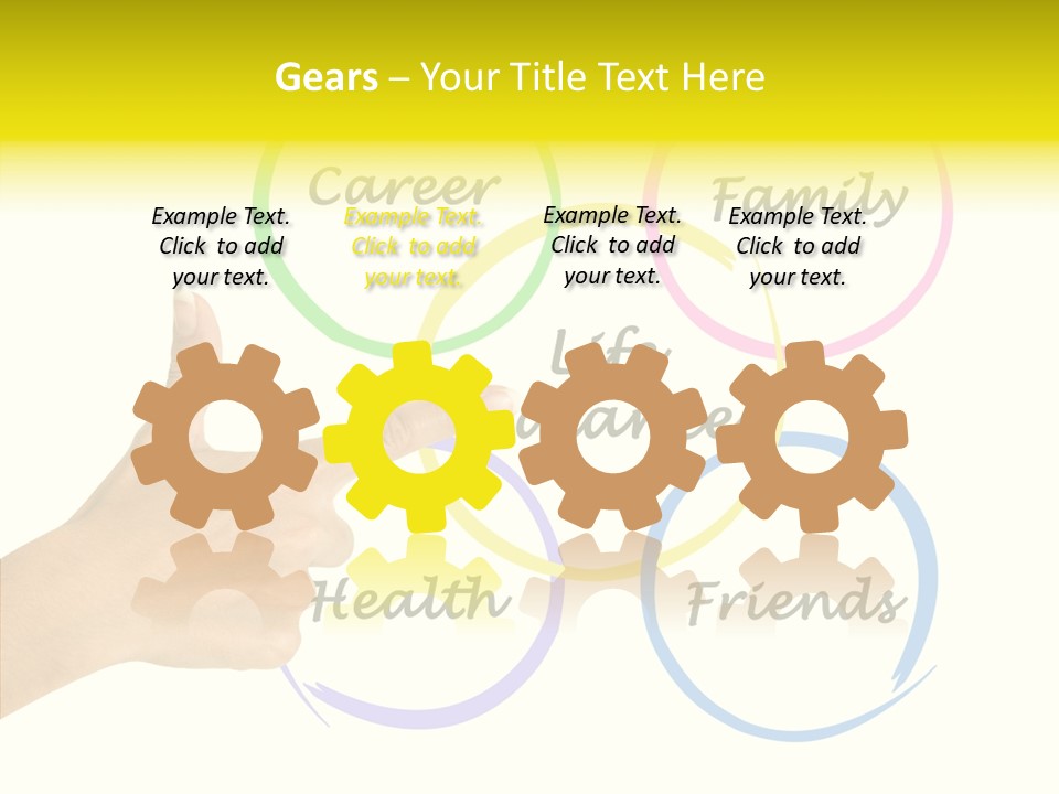 Arm Career Life PowerPoint Template