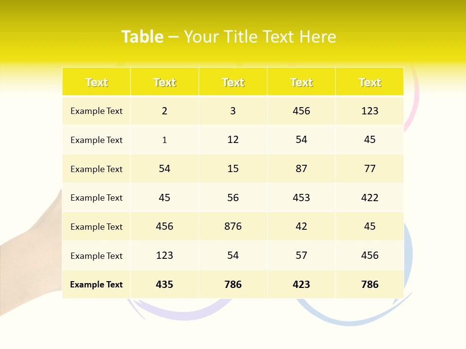 Arm Career Life PowerPoint Template
