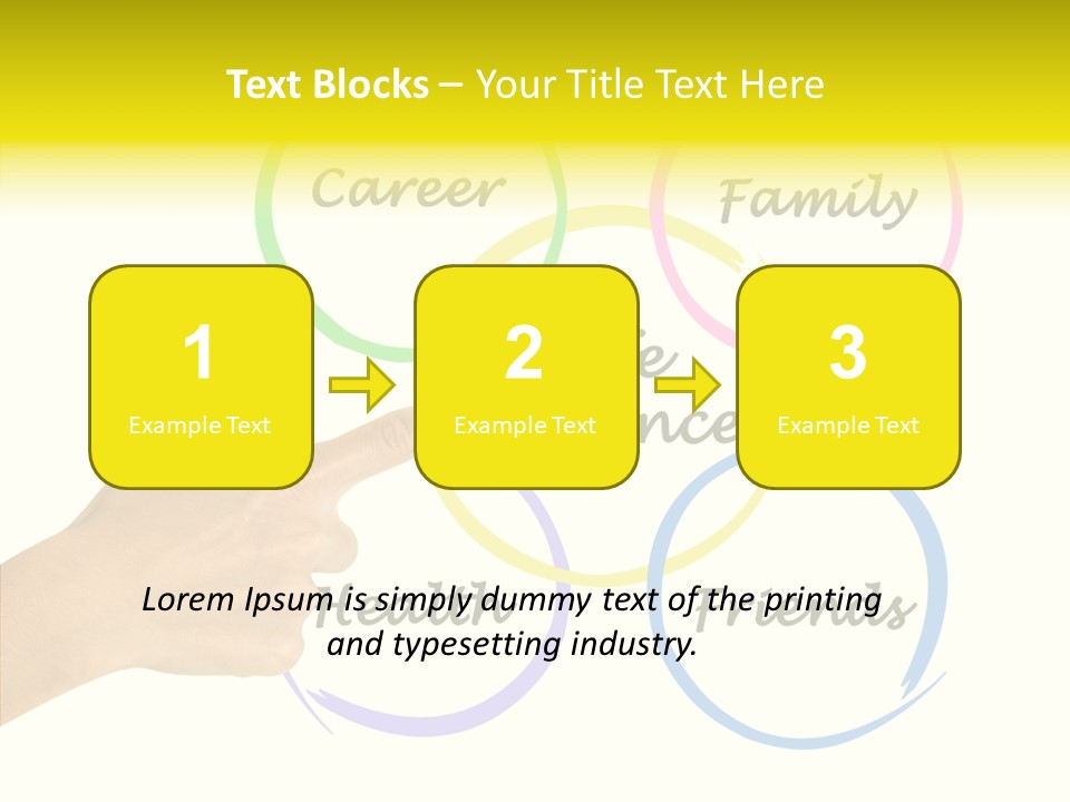 Arm Career Life PowerPoint Template