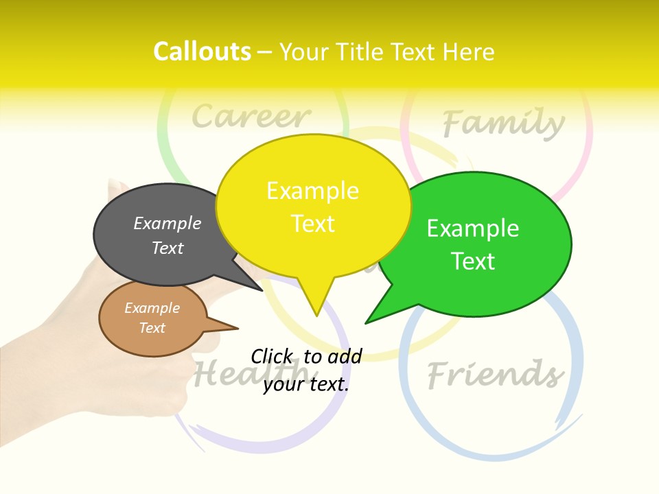 Arm Career Life PowerPoint Template