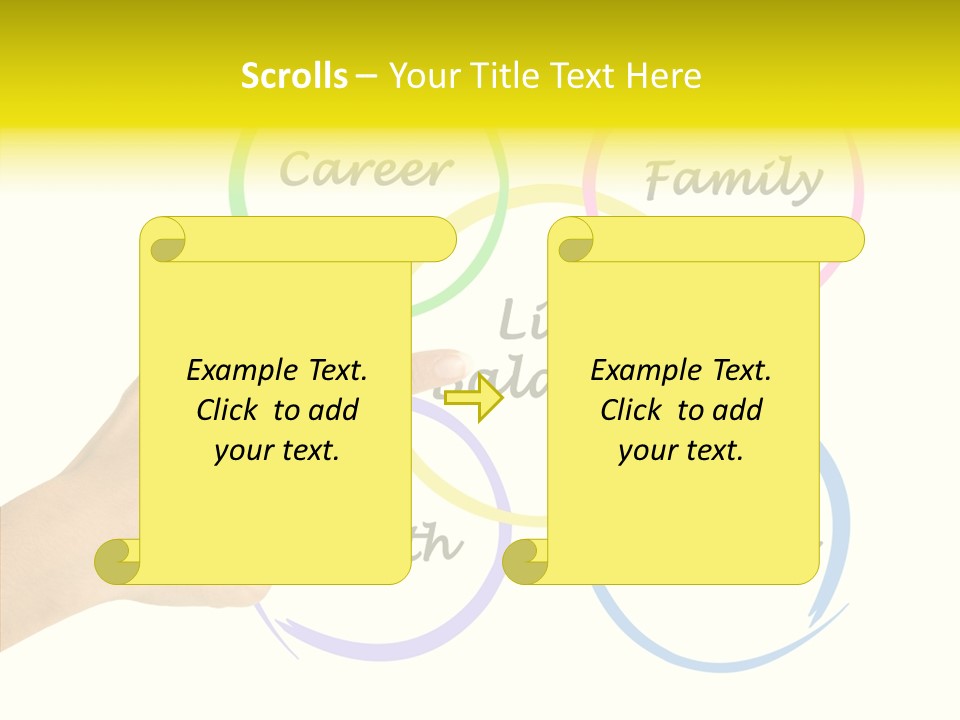 Arm Career Life PowerPoint Template
