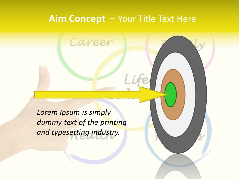Arm Career Life PowerPoint Template