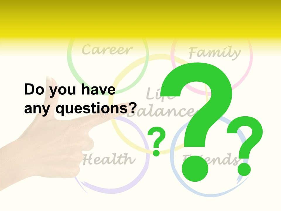 Arm Career Life PowerPoint Template