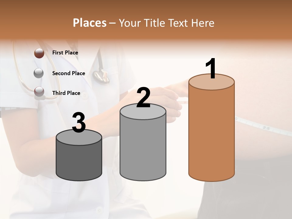 Doctor Aged Stomach PowerPoint Template