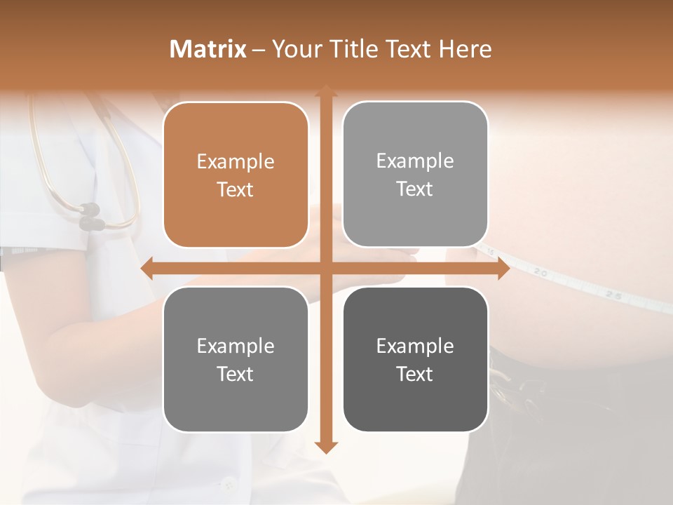 Doctor Aged Stomach PowerPoint Template